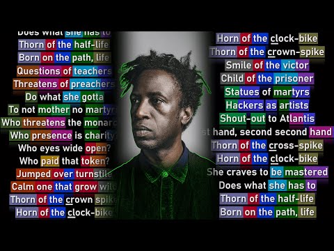 Saul Williams - Horn Of The Clock-Bike (Rhyme Scheme)