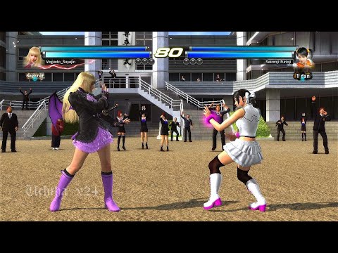 L7 258 D Lili y Alisa Vs (Sairenji-Furinji) Xiaoyu y Miharu - Tekken Tag 2 ( Uchiha x24 ) GamePlay