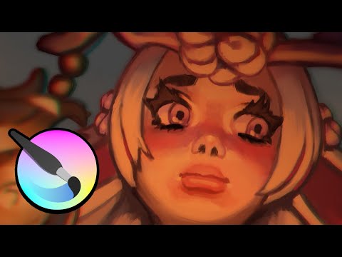 Lillia Spirit Blossom, League of Legends - Speedpaint