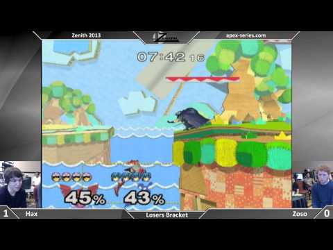 Zenith 2013 - Hax vs Zoso - SSBM