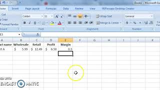 How to Calculate Profit Margin With a Simple Formula in Excel