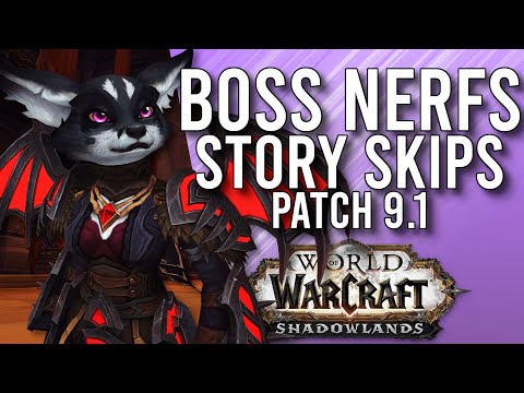 Massive Boss Nerf! Great Story Skip For Alts! Korthia Updates In Patch 9.1! - WoW: Shadowlands 9.0.5