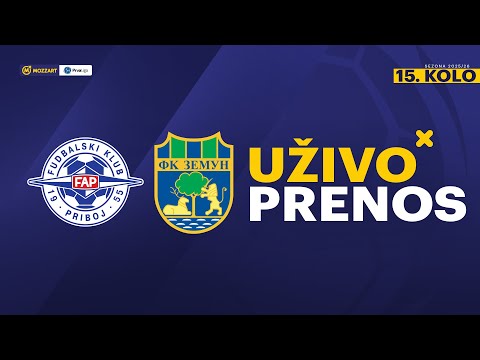 FAP - Zemun Mozzart Bet Prva liga Srbije 2025/26 15. Kolo