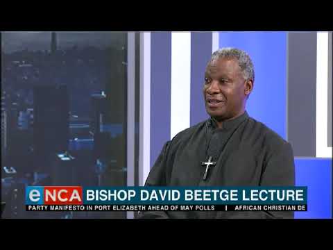 Bishop David Beetge memorial lecture