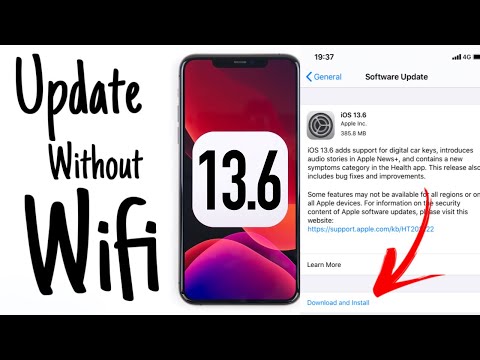 iOS 13.6 Released | How to install iOS 13.6 | iOS 13.6 update now without wifi