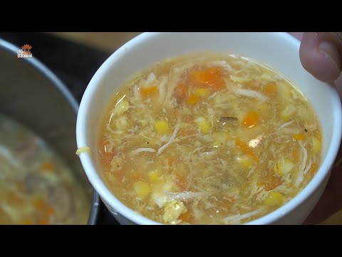 Súp gà ngô