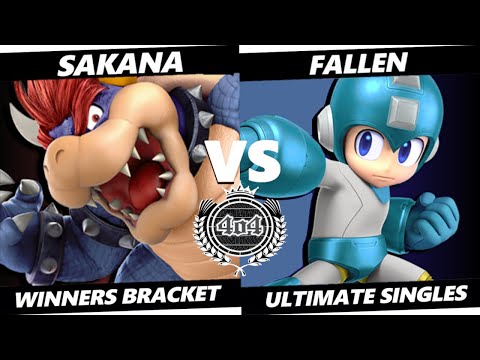 4o4 Smash Night 80 - WDKL|GUMP2| Sakana (Bowser) vs GUMP2| Fallen (Mega Man) - Winner Round 3