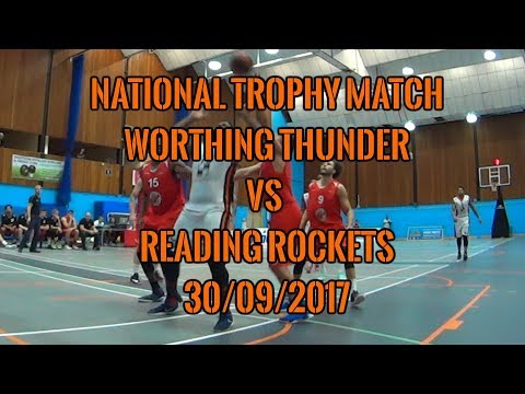 Worthing Thunder vs Reading Rockets - 30/09/2017 - National Trophy Match