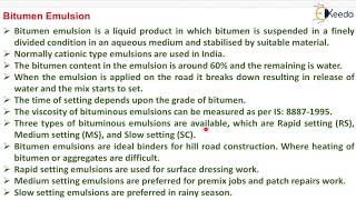 BITUMINOUS MATERIALS - Introduction to Highway Materials - Transportation Engineering - GATE