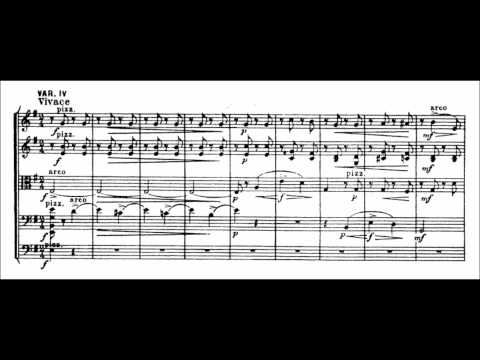 Anton Arensky - Variations on a theme by Tchaikovsky (audio + sheet music)