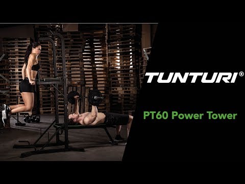 Promovideo: Stojanová hrazda TUNTURI PT60 Power Tower