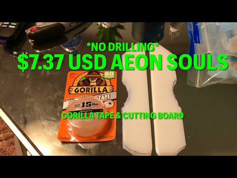 USD Aeon soul plates for $7.37?? Gorilla tape???