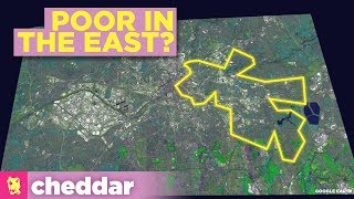 Why The East Sides of Cities Are Poorer Than The West - Cheddar Explains