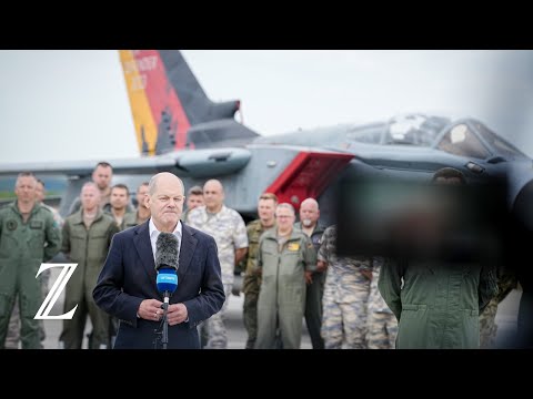 Air Defender 2023: Kanzler Scholz besucht Nato-Luftwaffenübung