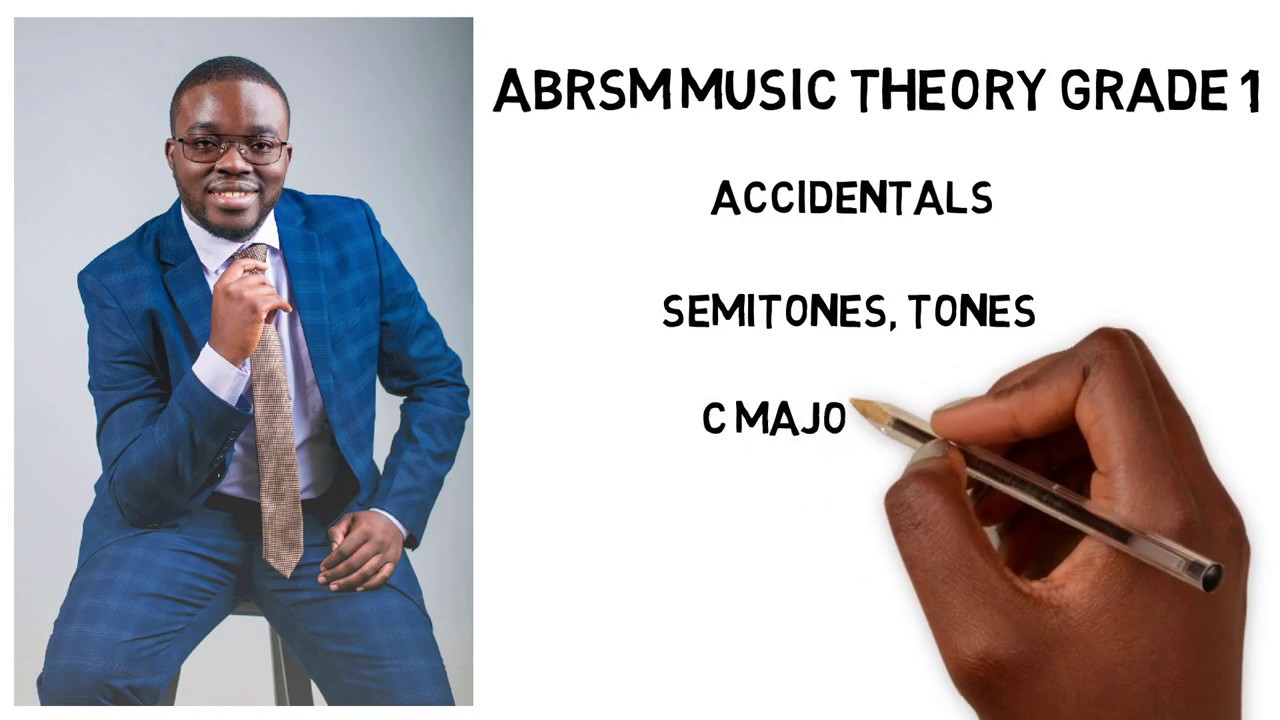 Abrsm Grade 1 Music Theory: Accidentals, Semitones, Tones and C Major Scale