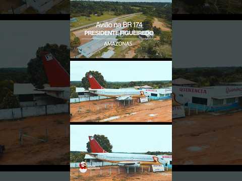 Avião na BR 174 - Presidente Figueiredo-AM - #shorts #avião #amazonas #presidentefigueiredo