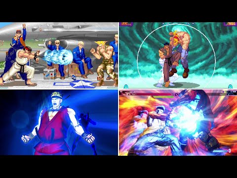 Origins of RYU's Super Special Moves (No Repeat)