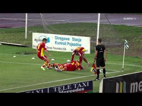 Bramki z meczu Chojniczanka Chojnice - Olimpia Grudziądz (2:1)