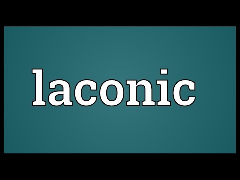 Laconic Meaning