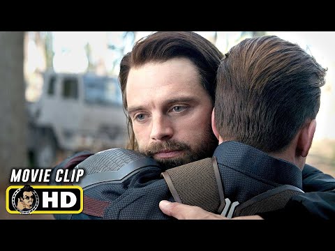 AVENGERS: ENDGAME (2019) Cap & Bucky Say Goodbye [HD] Marvel Clip