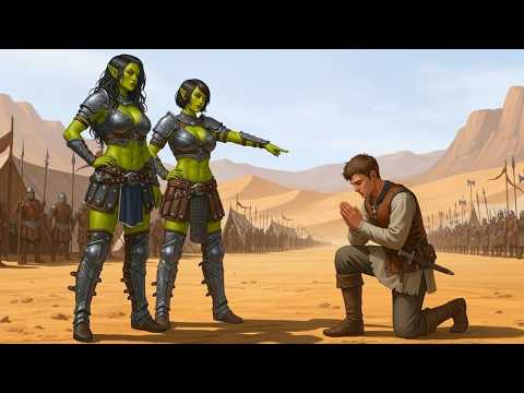 Twin Orc Warriors Test a Lowly Human — He Must Win Their Deadly Challenge!