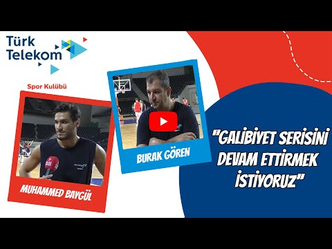 ''Galibiyet serisini devam ettirmek istiyoruz'' (Türk Telekom SK antrenmanı)