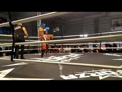 Combate ganado en almere (NETHERLANDS) guantes azules 🔵🔵