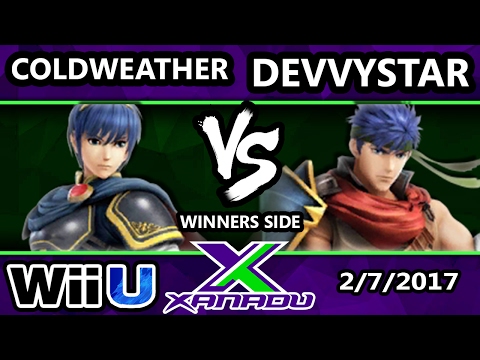 S@X 188 - Coldweather (Marth) Vs. Devvystar (Corrin, Ike) - SSB4 Tournament - Smash for Wii U