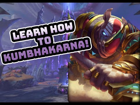 Kumbhakarna Support: LEARN HOW TO KUMBA! - Smite Masters/GM Ranked