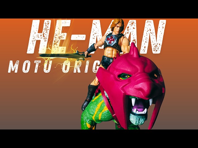 Vídeo relacionado con Masters of the Universe Origins Figura He-Man de 14 cm