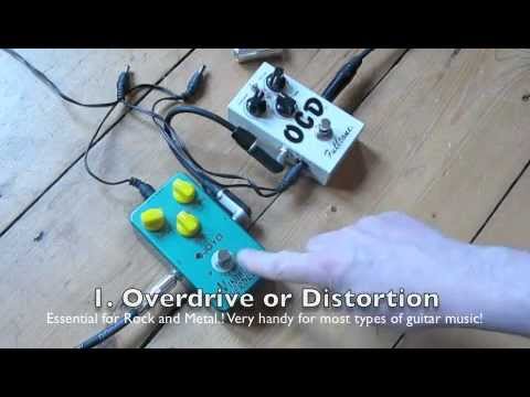 Beginners Guide to Guitar Effects  FX Pedals