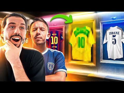 Maxime Lopez shows me his collection of used swimsuits 👕🔥