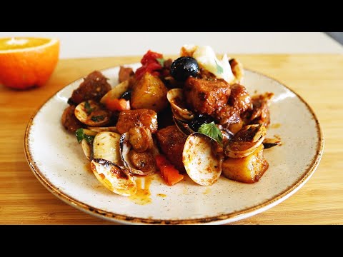π΅πΉ Discover Alentejo's Delight: Carne de Porco Γ Alentejana | Alentejo Style Pork π½οΈ | Pabs Kitchen
