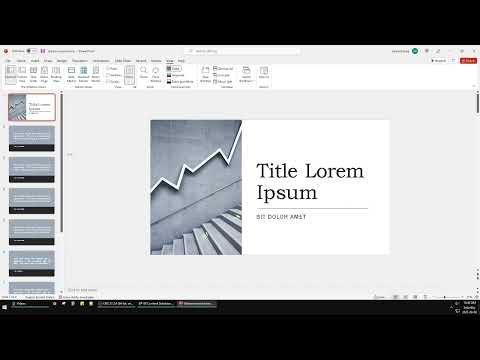 How to Show 2 Slides on One Page in Powerpoint