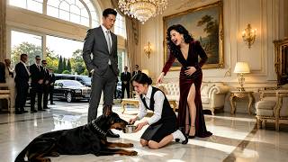De man denkt dat zijn vrouw geen steun in de rug biedt en dwingt haar daarom als oppas voor de hond van zijn maîtresse te werken. Maar hij weet niet dat zijn vrouw de erfgenaam van de rijkste man is!