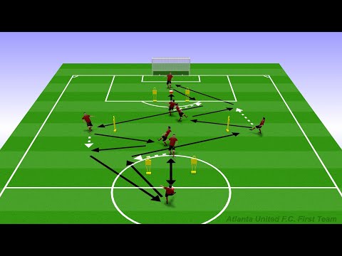 RB Leipzig Passing Combination Warm-Up Exercise