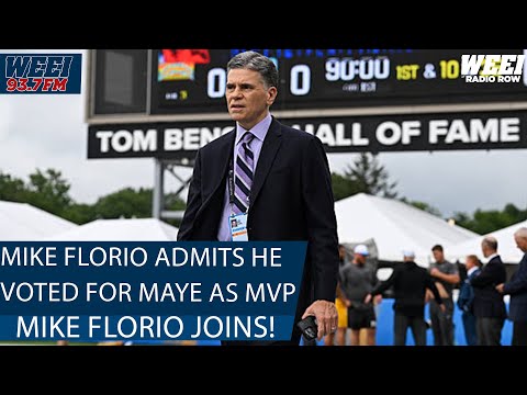 Mike Florio of Pro Football Talk explains why he voted for Drake Maye as the 2025 NFL MVP 🤯 👀 |WEEI