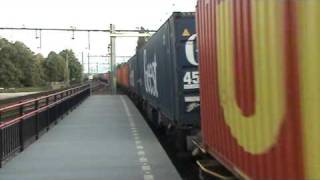 ERS Diesel Locomotive +Electric E189 and Container Train