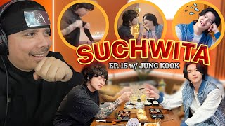 BTS SUCHWITA EP. 15 SUGA with JUNG KOOK REACTION!