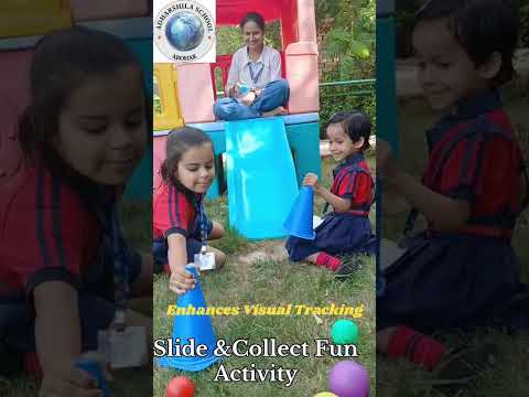 Our energetic LKG learners participated in a fun and exciting Gross Motor Skills Activity! 🎯✨