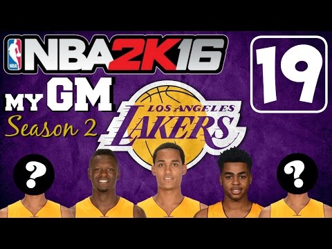 NBA2K16 PC "MyGM" [Season 2 Lakers - 19] vs Thunder! W10 SCREWD MY LAPTOP!