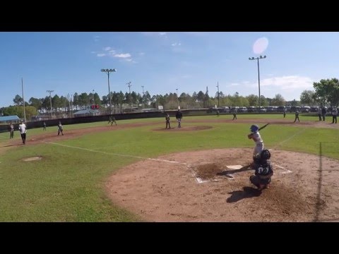 Hunter Home Run vs Giants 2 April 2016