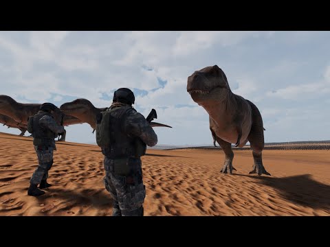1,000,000 T-Rex vs 50,000 WW2 US Army — Ultimate Epic Battle Simulator 2