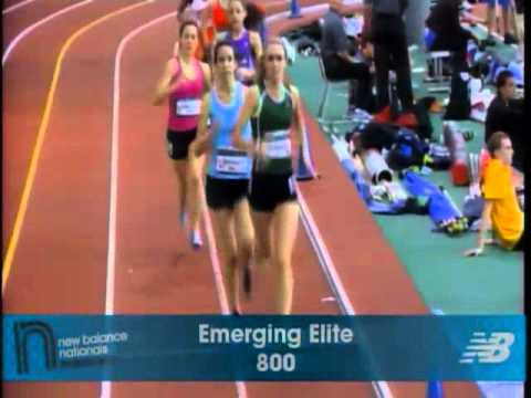 Girls 800m EE Heat 3 - New Balance Indoor Nationals 2011