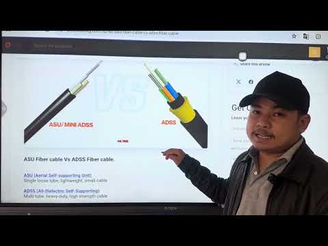 ASU Vs ADSS Fiber cable