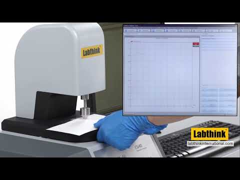 C640 Benchtop Thickness Tester - Labthink - Contacting method- Lab equipment