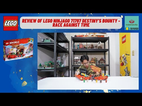 LEGO Ninjago 71797 Destiny's Bounty - Race Against Time set from the 2023 release