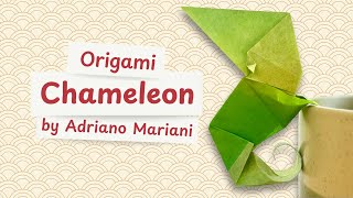 Easy Origami Chameleon Tutorial 🦎 Step-by-Step Instructions