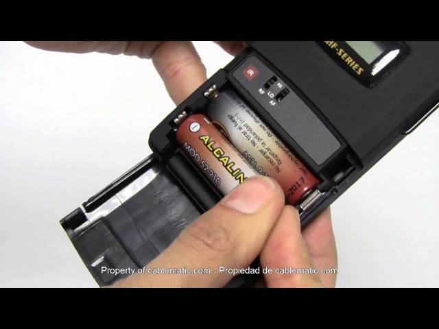 Vídeo relacionado con Ibiza - PORTUHF-HEAD2 - Auricular con transmisor de petaca UHF 865 MHz - Funciona con Pilas - Inalámbrico - Largo Alcance - Micrófono de Diadema