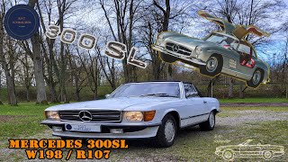 Mercedes R107: Hołd dla 300SL Gullwing (W198)